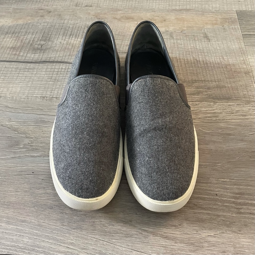 Vince Preston Felt/Wool Slip-On Sneakers